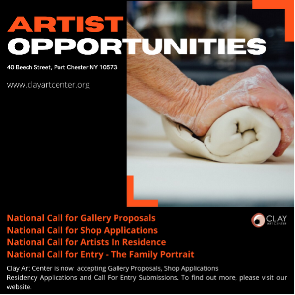 Clay Art Center: NEW Opportunities for Artists