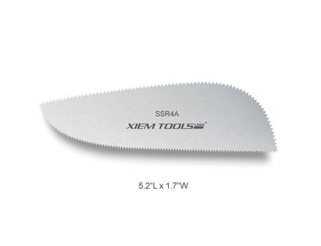 SSR4A-SERRATED STAINLESS STEEL RIB