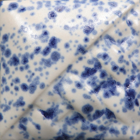 SW152 BLUE SPLATTERWARE