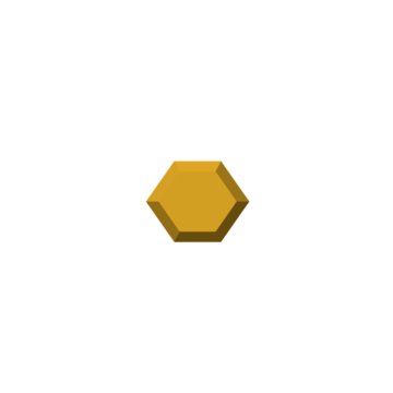 5" Hexagon - GR5H