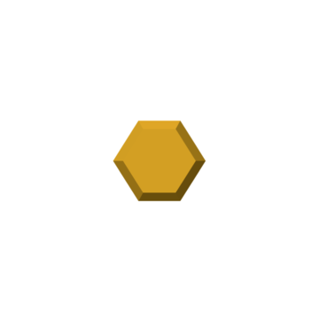 6.5" Hexagon - GR6.5H